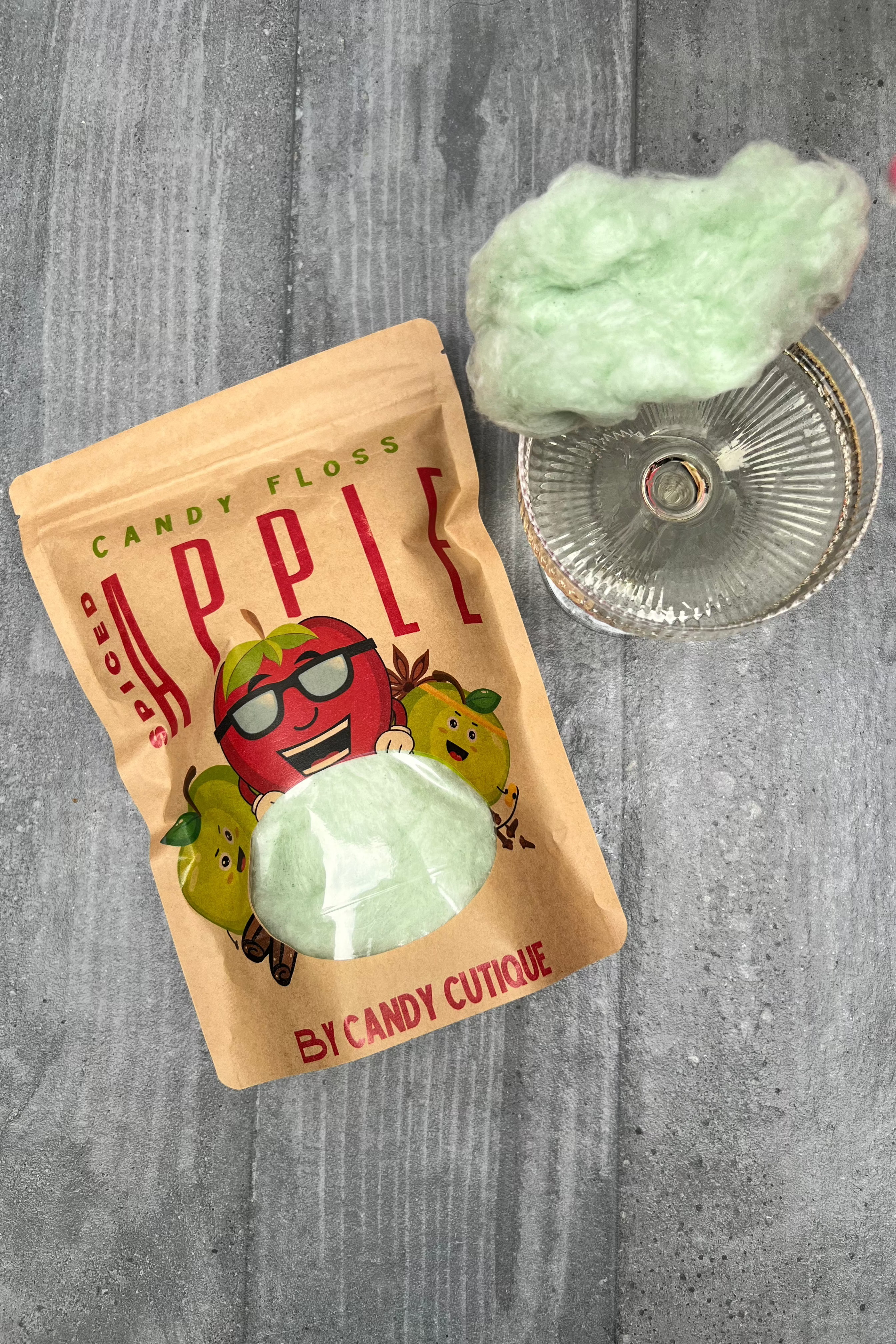 Spiced Apple Candy Floss Jumbo Bag
